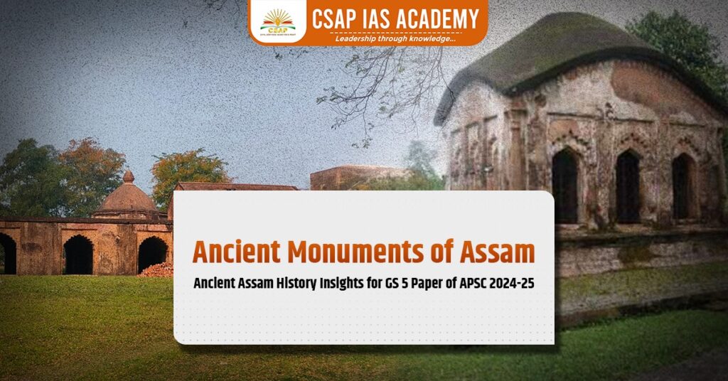 Featured image of the blog on Ancient Monuments of Assam