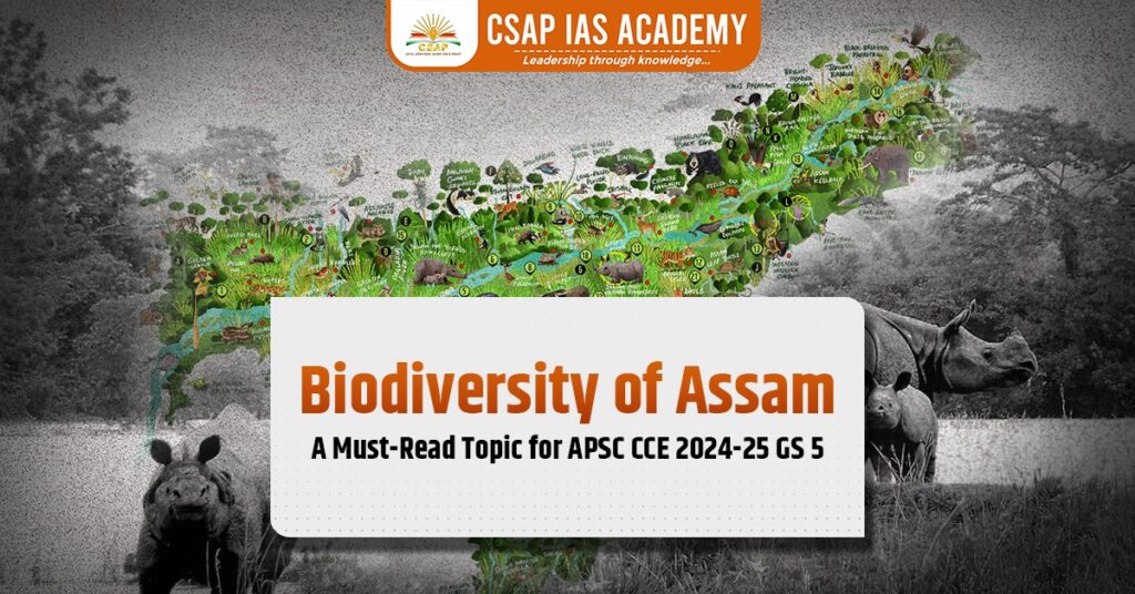 Featured image of the blog on Biodiversity of Assam