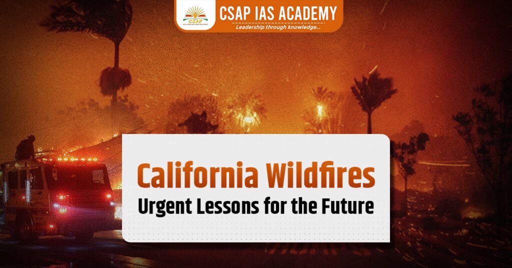 Featured image of the blog on California Wildfires: Urgent Lessons for the Future