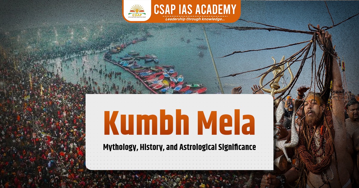 Featured image of the blog on Kumbh Mela: Mythology, History, and Astrological Significance