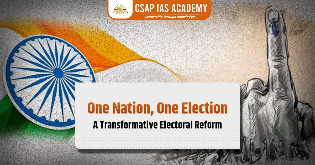 Featured image of the blog on One Nation, One Election: A Transformative Electoral Reform!