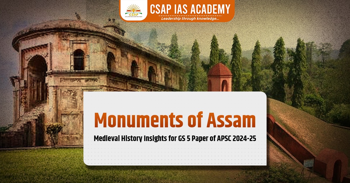 Featured image of the blog on Medieval Monuments of Assam