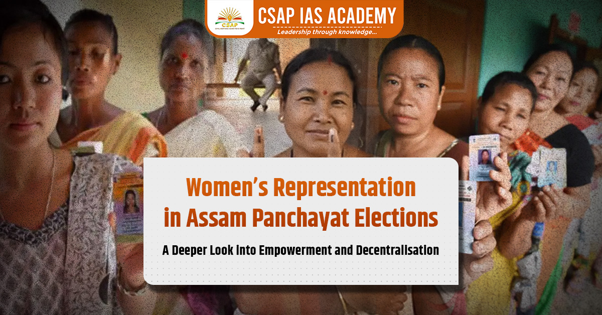 Featured image of the blog on Assam Panchayat Elections: A Deeper Look at Women’s Role!