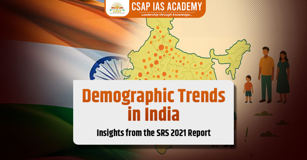 Featured Image of the blog on Demographic Trends in India