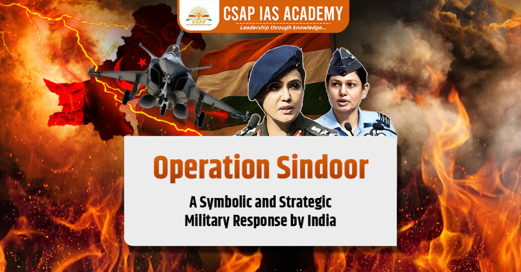 Featured image of the Blog on "Operation Sindoor"