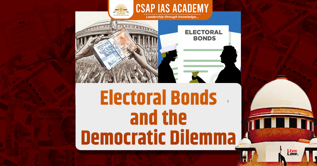 Featured image of the blog on Electoral Bonds Schemes