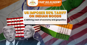 Featured image of the blog on US Imposes 50% Tariff on Indian Goods Over Russian Oil Purchases